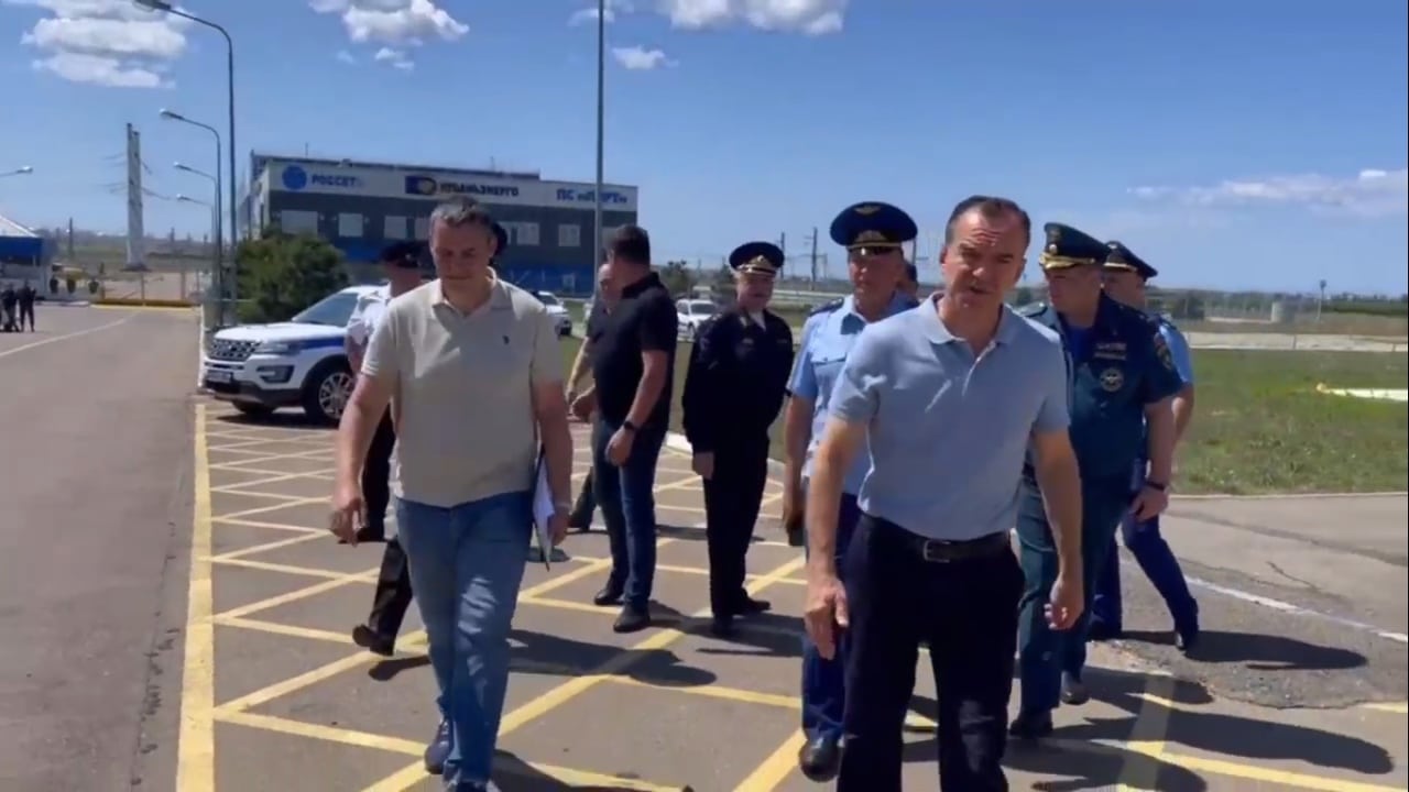 Губернатор Краснодарского края приехал в Темрюкский район после теракта на Крымском мосту